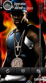 Capture d'écran 50 Cent G-unit thème