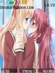 Capture d'écran Anime Yuri thème