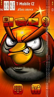 Angry Bird 07 theme screenshot