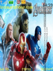 Скриншот темы The Avengers