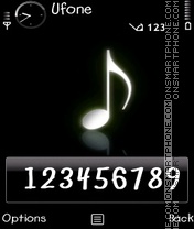 Music tema screenshot