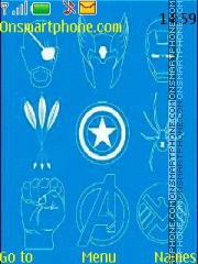 Avengers tema screenshot