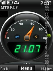 Battery Indicator tema screenshot