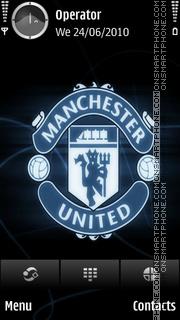 Manchester United theme screenshot