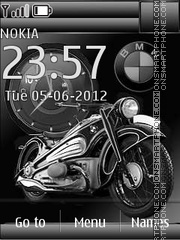 BMW Moto theme screenshot