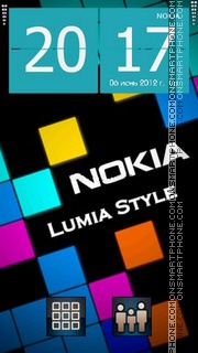 Скриншот темы Lumia