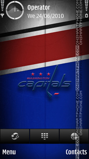 Washington Capitals Theme-Screenshot
