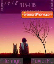 Friends 01 tema screenshot