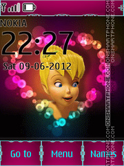 Tinkerbell Love es el tema de pantalla