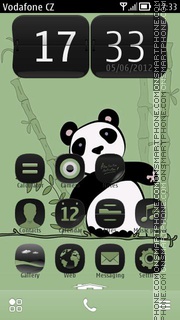 Baby Panda Theme-Screenshot