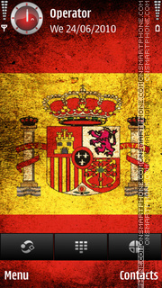 Spain Euro 2012 es el tema de pantalla