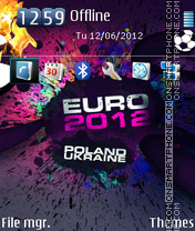 Скриншот темы UEFA Euro 2012 01