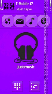 Just Music Theme-Screenshot