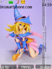 Скриншот темы Dark Magician Girl