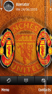 Manchester United theme screenshot