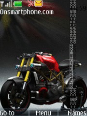 Скриншот темы Ducati Demon