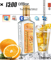 Vodka Nemiroff tema screenshot