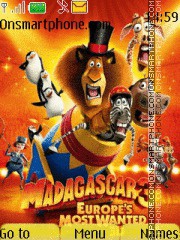Capture d'écran Madagascar 3 02 thème