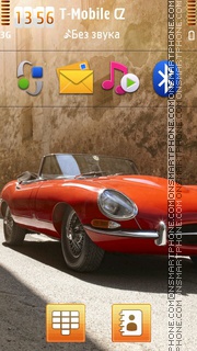 Eagle Jaguar E Type Speedster es el tema de pantalla