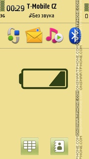 Скриншот темы Battery Dying