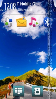 Hearty Cloud hd tema screenshot