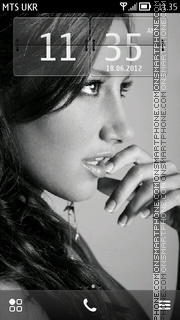 Ashley Tisdale theme screenshot