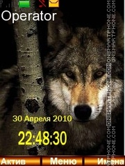 Скриншот темы Wolf