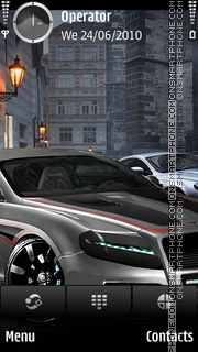 Audi GP theme screenshot