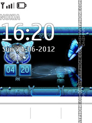 Butterfly tema screenshot