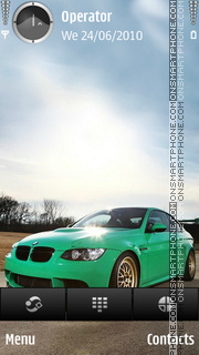 BMW Green es el tema de pantalla