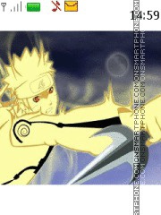 Naruto Mode Kyubi theme screenshot