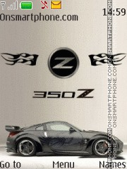 Nissan 350Z 14 es el tema de pantalla