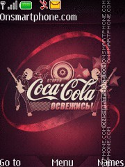 Coca Cola 2012 tema screenshot