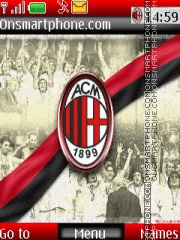 ACM Milan 01 tema screenshot