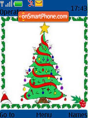 Christmas Tree theme screenshot