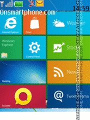 Скриншот темы Windows Phone