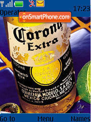 Capture d'écran Corona thème