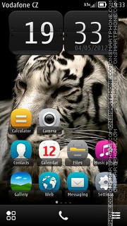 Tiger 52 tema screenshot