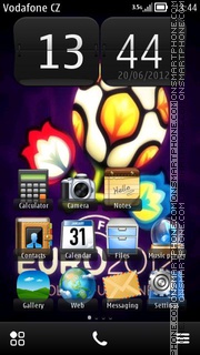 Euro 2012 - Football 02 Theme-Screenshot