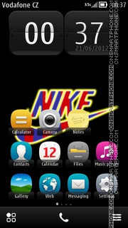 Nike Barca 01 tema screenshot