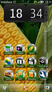 Corn 01 tema screenshot