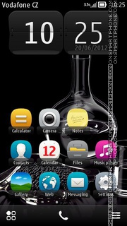 Caviar And Vodka theme screenshot