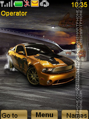 Mustang tema screenshot