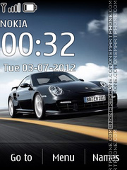 Porsche 911 gt2 01 es el tema de pantalla