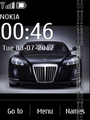 Maybach Exelero 02 Theme-Screenshot