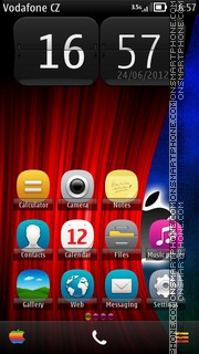 Magic Apple Belle tema screenshot