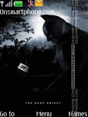 Скриншот темы The Dark Knight