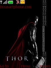 Capture d'écran Thor thème
