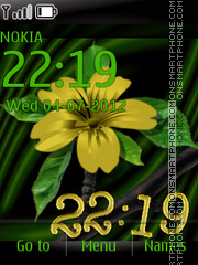 Exotik Flowers tema screenshot