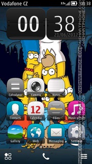 Simpsons 12 theme screenshot